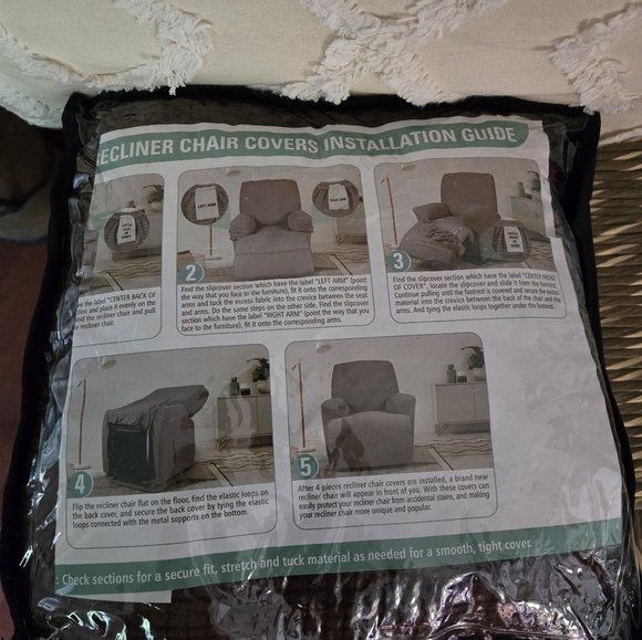 Brown Furniture Cover Accent - Picture 2 of 3